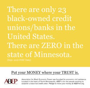 There are only 23 black-owned credit unions in the United States.